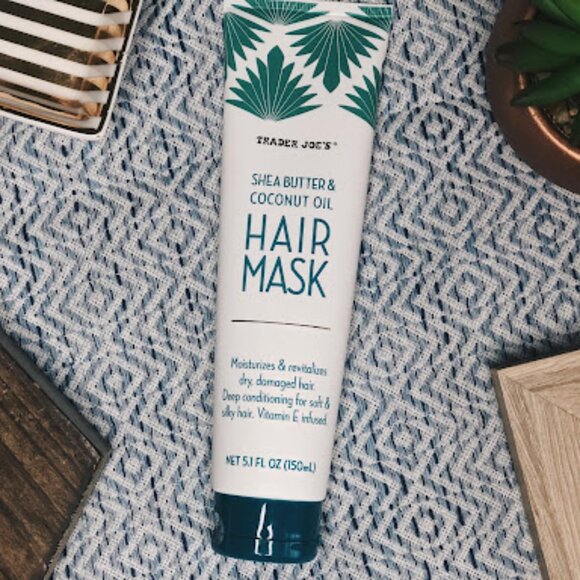 Trader Joe's Hair Mask Shea Butter & Coconut Oil 5.1oz Bundle 3 Pack NEW NWT - Picture 3 of 3